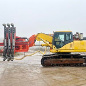 Komatsu PC290NLC-7K + Wimmer Jura Luna 3.100 Drill 2006