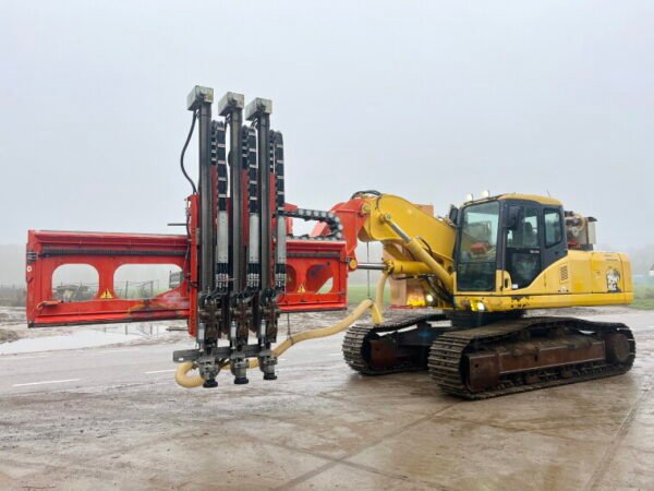 Komatsu PC290NLC-7K + Wimmer Jura Luna 3.100 Drill 2006 - Image 2