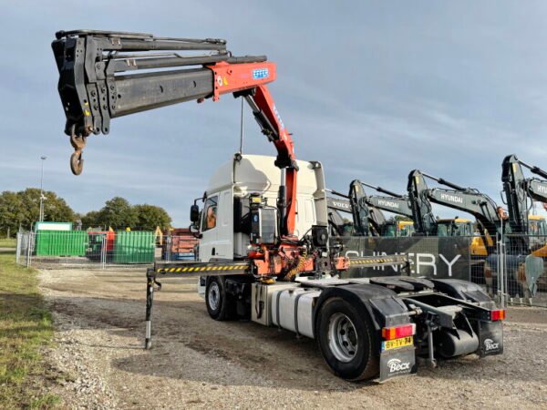 DAF 85.360 + Effer 165-11-48 Crane - Image 3
