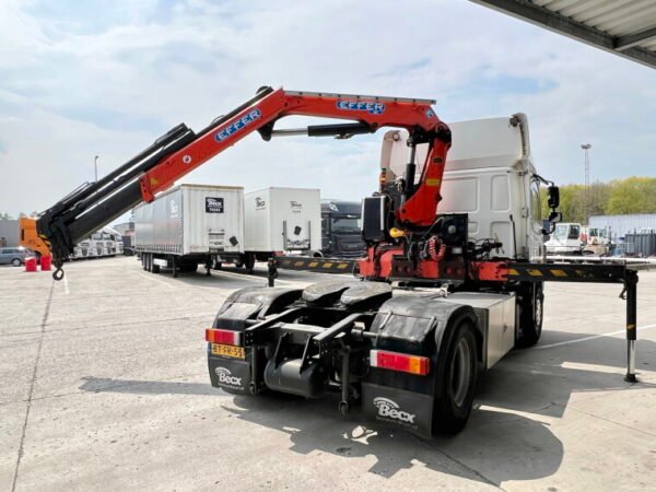 DAF CF85.360 + Effer 165-11-48 Crane - Image 3