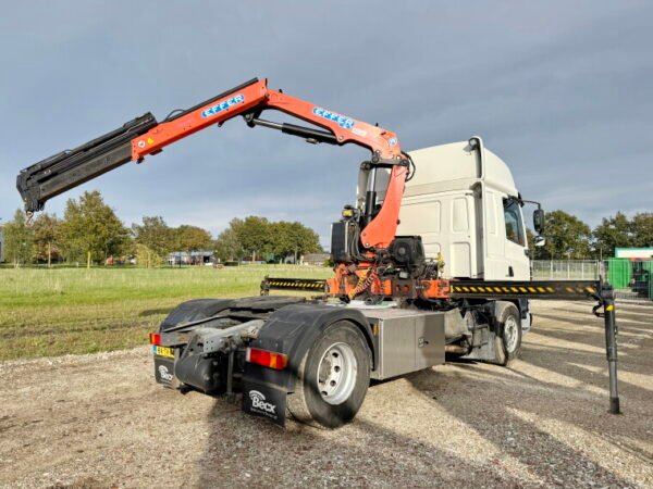 DAF 85.360 + Effer 165-11-48 Crane - Image 5