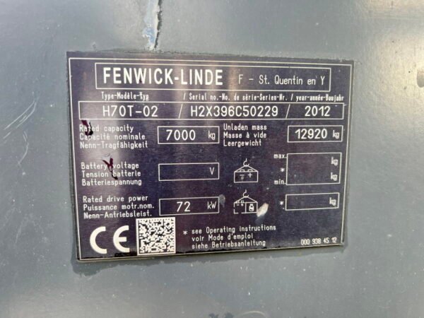 Linde H70T-02 - Image 13