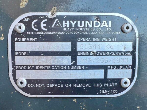 Hyundai R520LC-9 - Image 19