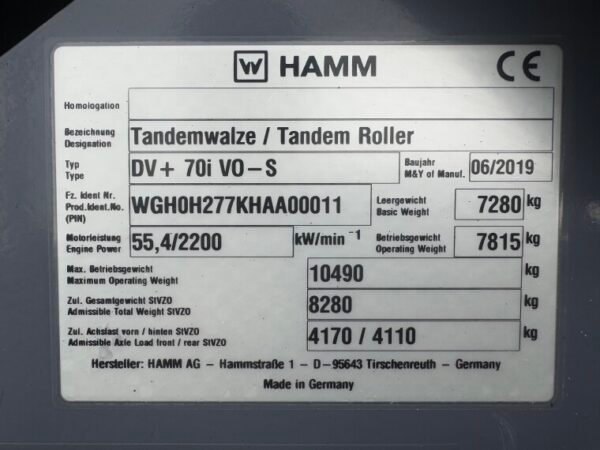 Hamm DV+ 70i VO-S - Image 18