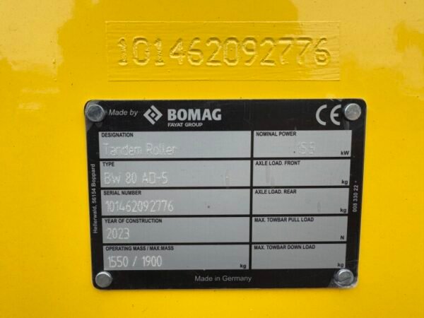 Bomag BW80AD-5 - Image 21