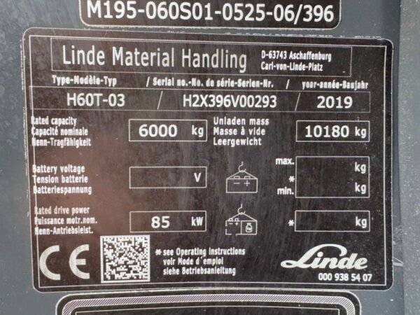 Linde H60T-03 - Duplex - Image 21
