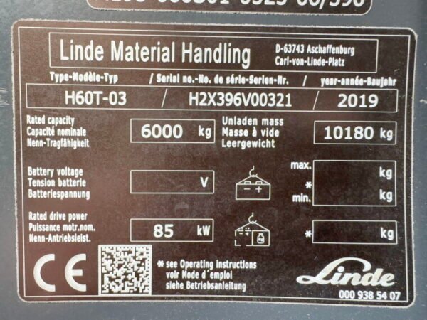 Linde H60T-03 - Duplex - Image 21