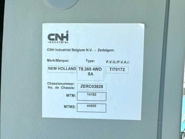 New Holland T8.360 LOW HOURS - Image 20