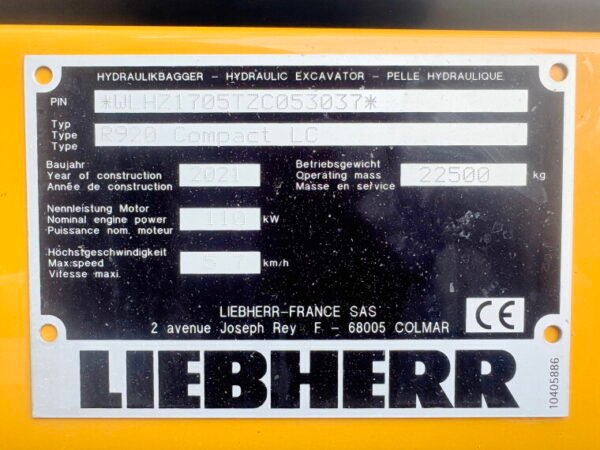Liebherr R920LC Compact - Image 24