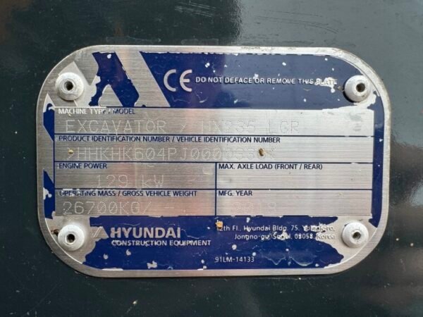 Hyundai HX235LCR - Image 30