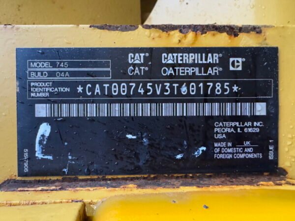 Caterpillar 745 04A - Image 31