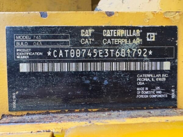 Caterpillar 745 04A - Image 30