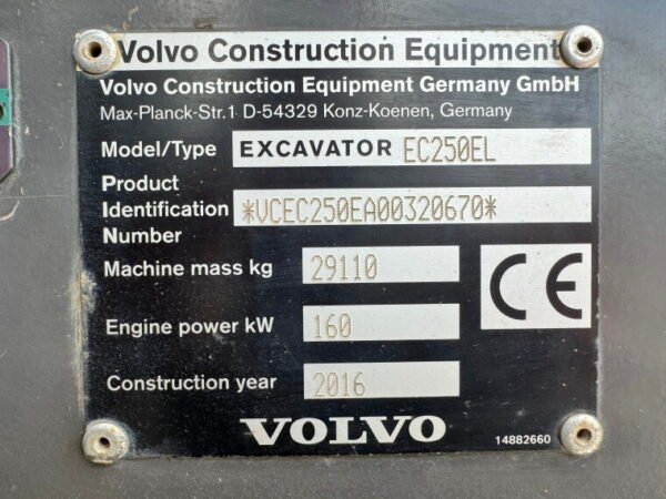 Volvo EC250EL - Image 17