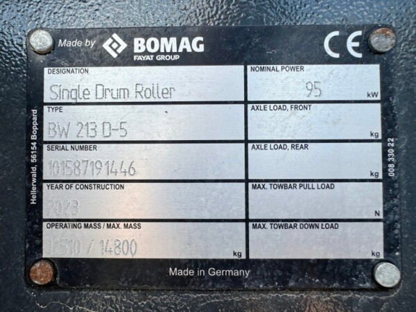 Bomag BW213D-5 - Image 18