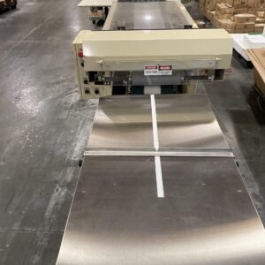 NEDCO E‑Z Fold 2000‑S Automatic Textile Folder – 1,000/hr, Bagging + Heat Seal, OEM Verified