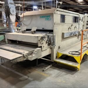 Marumatsu SAPY-1410 Flatbed Die Cutter with Inline Stripping, Platform Access & Conveyor Feed