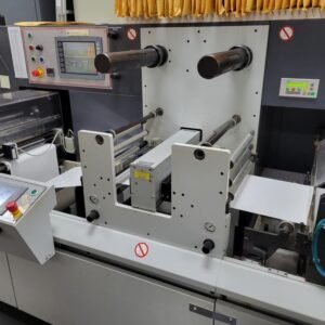 Omega Digicon S Semi-Rotary Finishing System – Flexo, Die Cut, Overlaminate, Rewind – 330mm Web