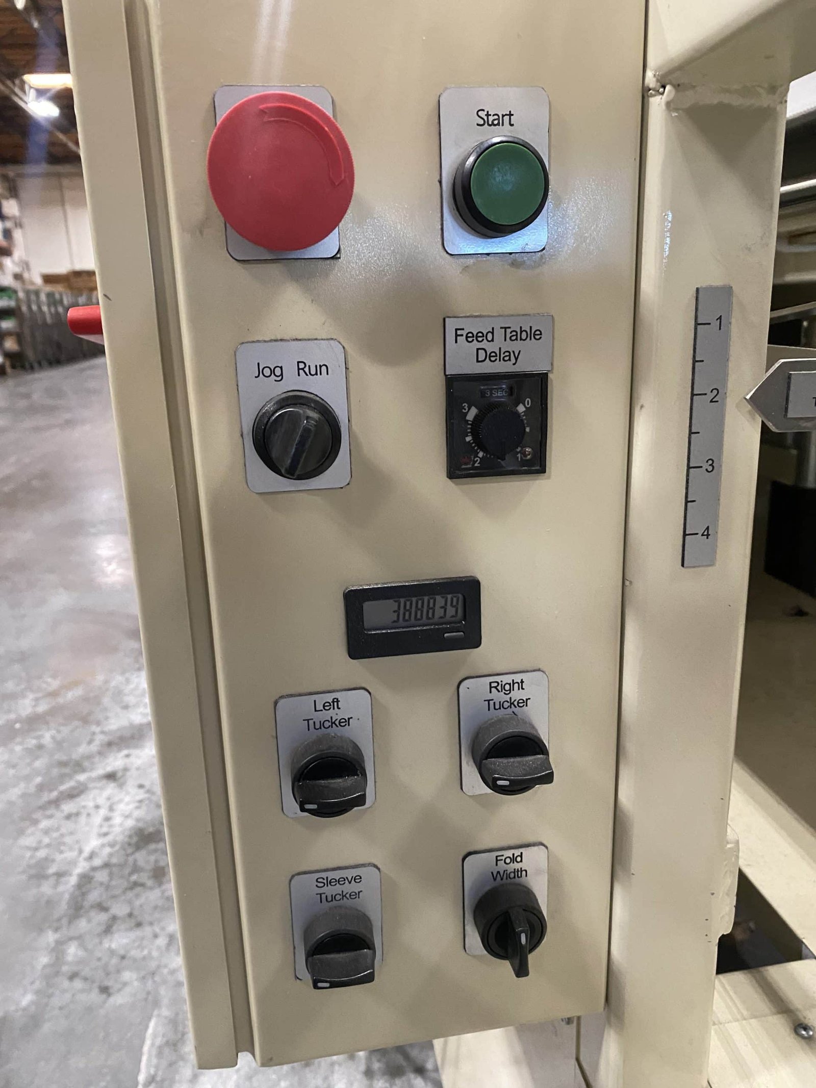 NEDCO E‑Z Fold 2000‑S Automatic Textile Folder – 1,000/hr, Bagging + Heat Seal, OEM Verified - Image 3