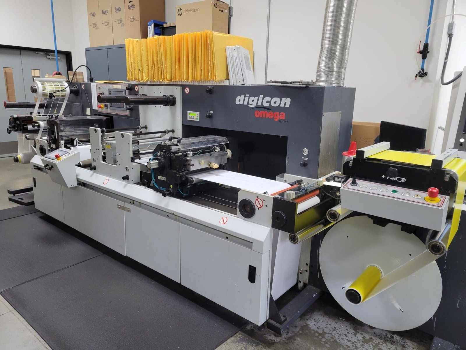 Omega Digicon S Semi-Rotary Finishing System – Flexo, Die Cut, Overlaminate, Rewind – 330mm Web - Image 3