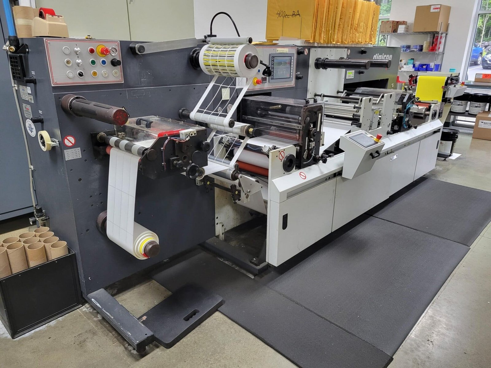 Omega Digicon S Semi-Rotary Finishing System – Flexo, Die Cut, Overlaminate, Rewind – 330mm Web - Image 5