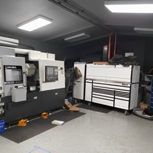 Okuma Genos L3000MYW-E X 400 CNC Multi-Axis Lathe, 2023 – Live Tooling, Chip Conveyor, Parts Catcher