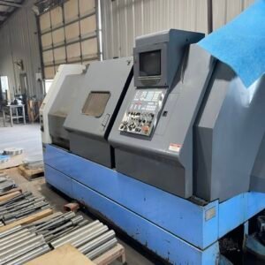 Mazak QT-35XS CNC Lathe, 1998 – 5″ Spindle Bore, 16″ Air Chuck