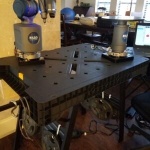 FARO QuantumE V2 2.5m 7-Axis Arm with PRIZM LLP HD and 8-Axis Rotary Table – 2021 System, Full Accessories