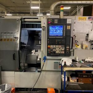 Mori Seiki ZL-203S CNC Lathe, 2004 – Sub-Spindle, Collet Chucks, Bar Feeder
