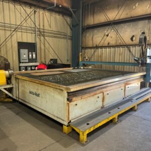 10′ X 12′ AKS C1012 Plasma Cutting System, 2020 – Hypertherm 400XD, Beveling Head, W/Rotary