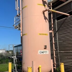 Frick VHPTSR-60-178 Vertical High Pressure Thermosyphon Receiver for R-717 Ammonia Refrigerant, 2013