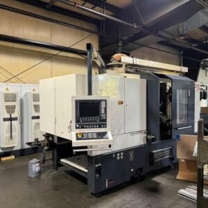 ZPS Mori-Say 8/42 42-mm 8-Spindle CNC Screw Machine, 2015 – Y-Axis Stations, 3 Live Tools, Motorized Bar Feeder, Jorgenson Chip Conveyor