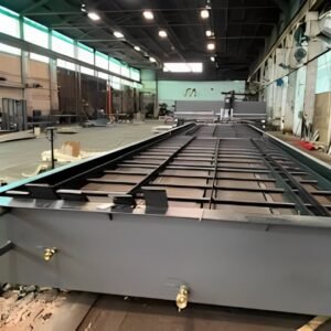 10′ x 60′ Lone star Commander III CNC Plasma Oxy Fuel Table Pipe Cutting and Steel Beam Machine, 2020