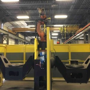 Kuka SL-4-32 x 72-2000 ESAB Swift Arc Robotic Weld Cell, 2015 – Never Used in Production!!