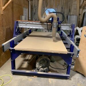 4’x8′ ShopBot PRT ALPHA CNC Router, 2011- Dust Collector
