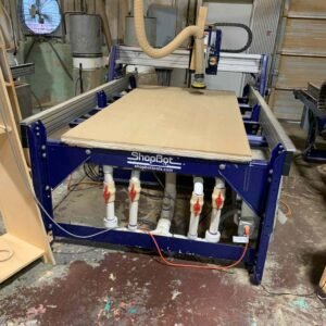 4’x8′ ShopBot PRS ALPHA CNC Router, 2015- Dust Collector