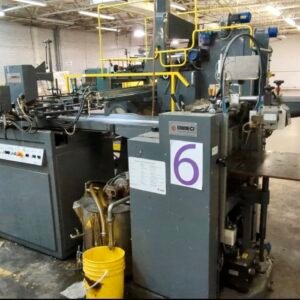 Emmeci MC-92 HSB DX Automatic Rigid Box Forming Line – Right-Hand Discharge