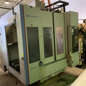Hardinge Bridgeport XR760 VMC W/4TH Axis Tsuda Coma Rotary Table, 2010