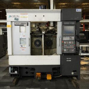 Okuma 2SP-250H Twin Spindle Twin Turret CNC Lathe, 2017 – Robot Loader