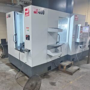 Haas VC-400 Dual Pallet VMC, 2020 – TSC, WIPS, Rigid Tapping, 4th Axis Drive & Wiring