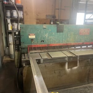 1/4″ x 10′ Chicago Dries & Krump Hydraulic Shear