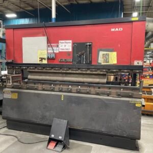 110 Ton x 10′ Amada FBD-1030E Press Brake, 1993