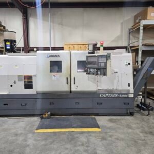 Okuma Captain L470M/1250 CNC Lathe, 2007 – Live Tooling, C- Axis