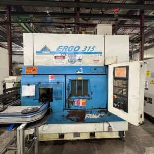 Famar Ergo 315 Automatic CNC Vertical Lathe, 2007 – Load/Unload System, Fanuc Control