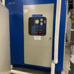 100 HP Quincy QSVI-100 Rotary Screw Vacuum Pump, 2006 – Great Condition, ~12,000 HRS (1)