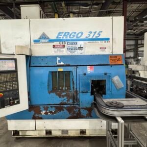 Famar Ergo 315 Automatic CNC Vertical Lathe, 2007 – C Axis Application, High Pressure Pump, Chip Conveyor