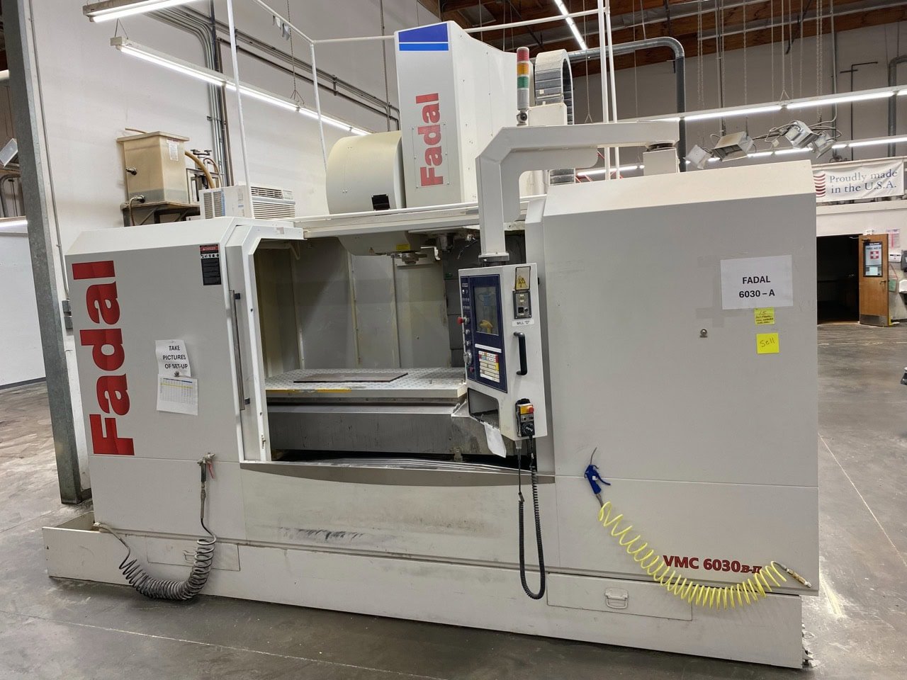 Fadal 6030B-II VMC, 2017 – Rigid Tap, Fadal 64MP Control