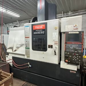 Mazak Nexus 510C/50-II VMC, 2007 – Mazatrol Matrix Control, Hand Pendant, Tool Probe, Chip Conveyor