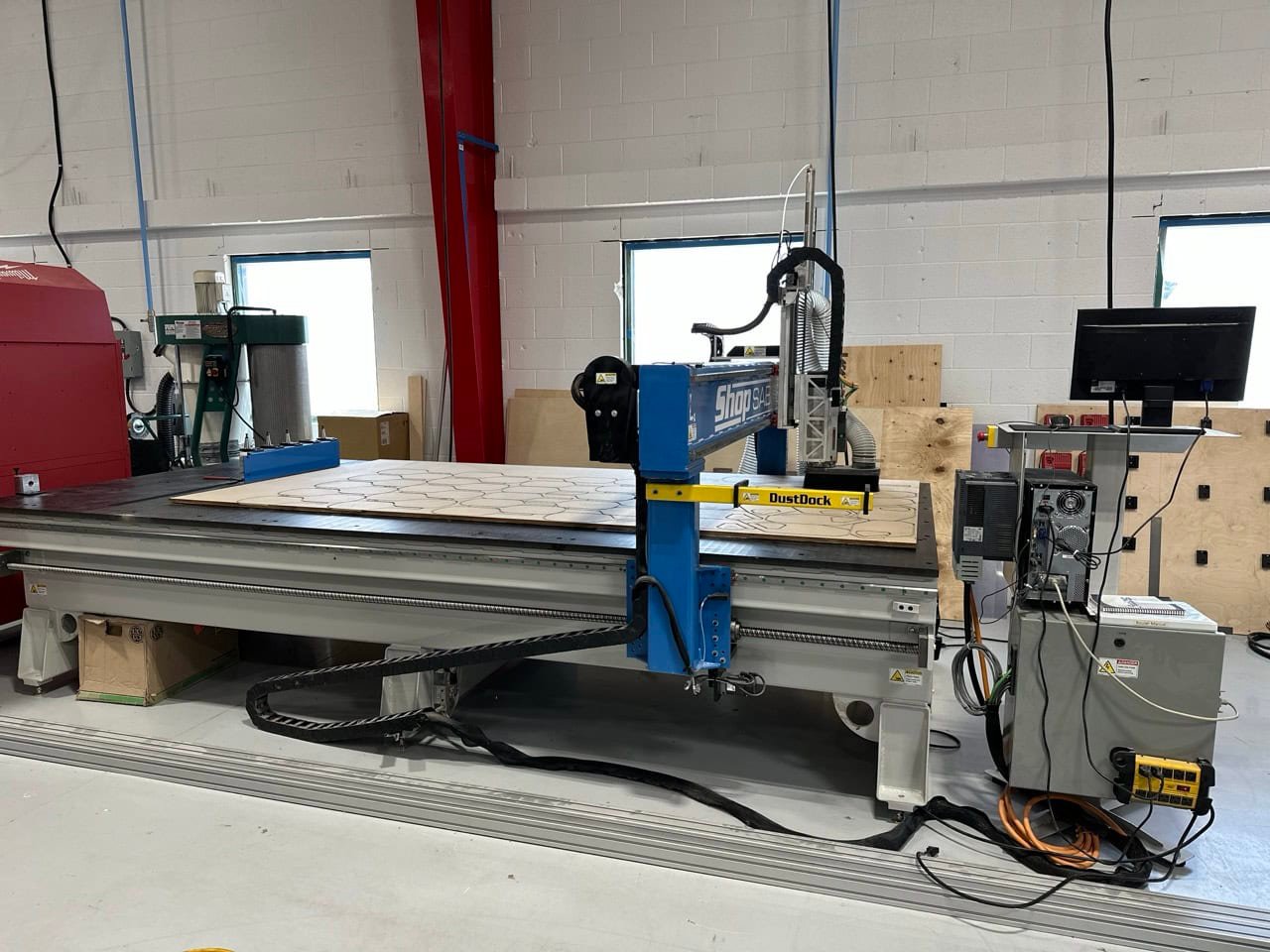 5′ x 10′ ShopSabre PRO510 Router, 2020 – Tool Changer, Vacuum System