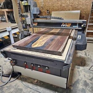 4′ x 8′ Laguna SmartShop M2 CNC Router, 2021 – Masso G3 Control, New Vacuum Pump, Tooling