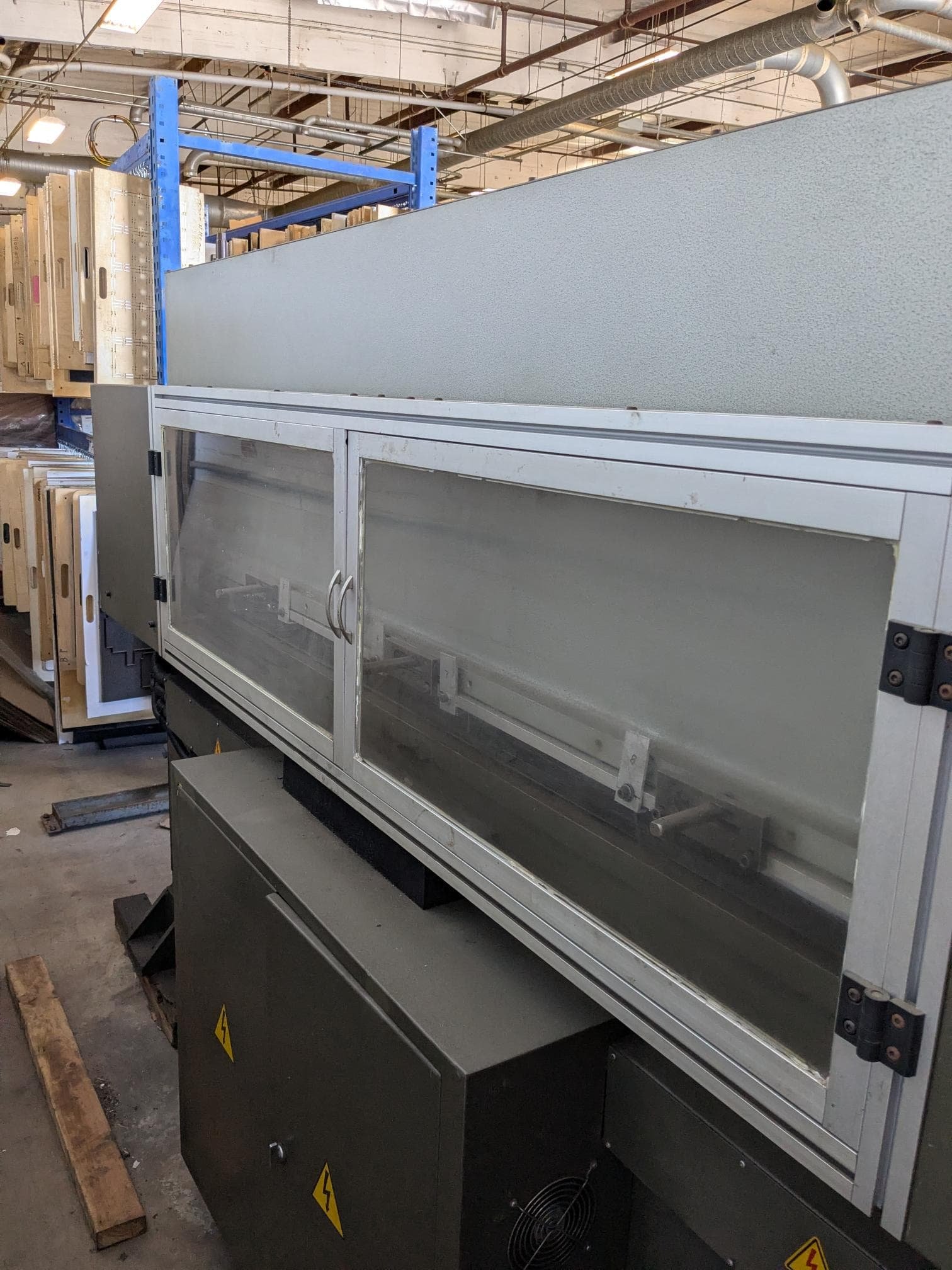 130 Ton APMC USA-FH-4163.130M Full Head Die Cutting Press, 2012